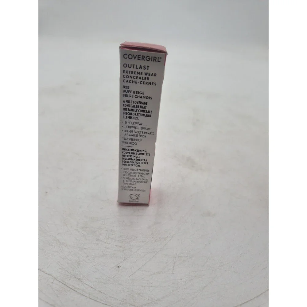 COVERGIRL OUTLAST EXTREME WEAR 24HR CONCEALER - 825 BUFF BEIGE 0.30 OZ